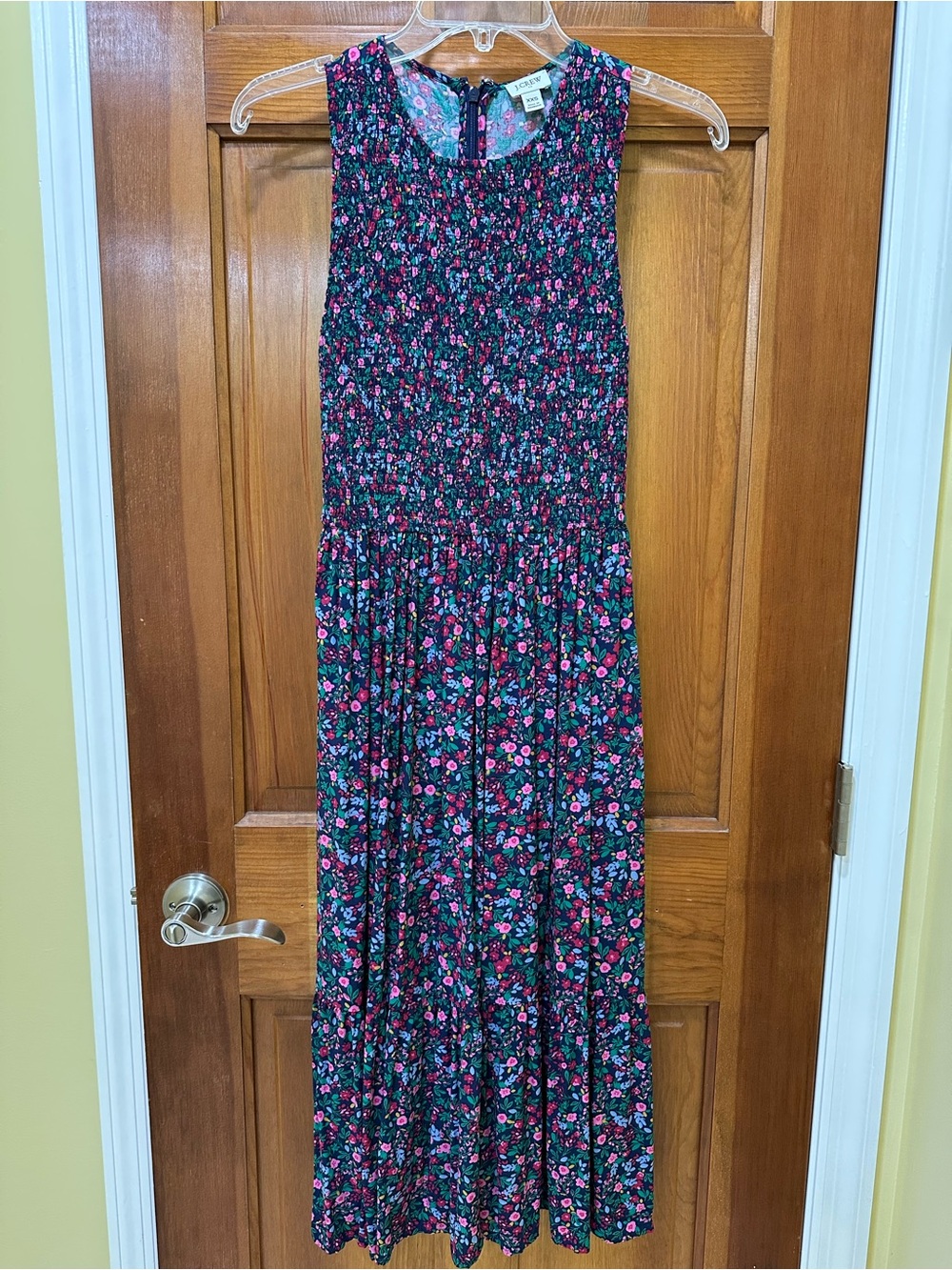 J. Crew Maxi Dress with Floral Print